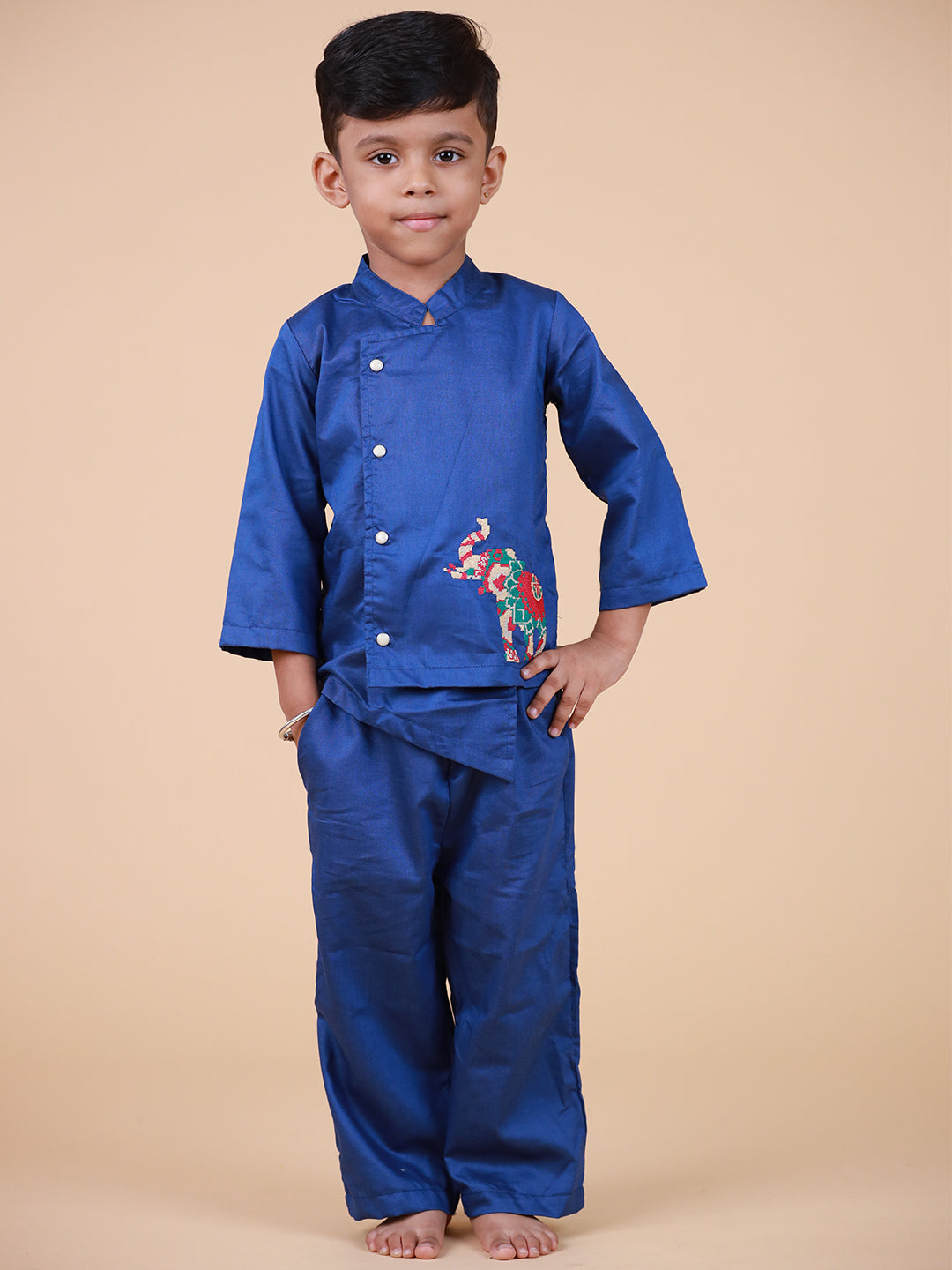 Asymentrical shirt Full Pant Set – Perfect for Parties