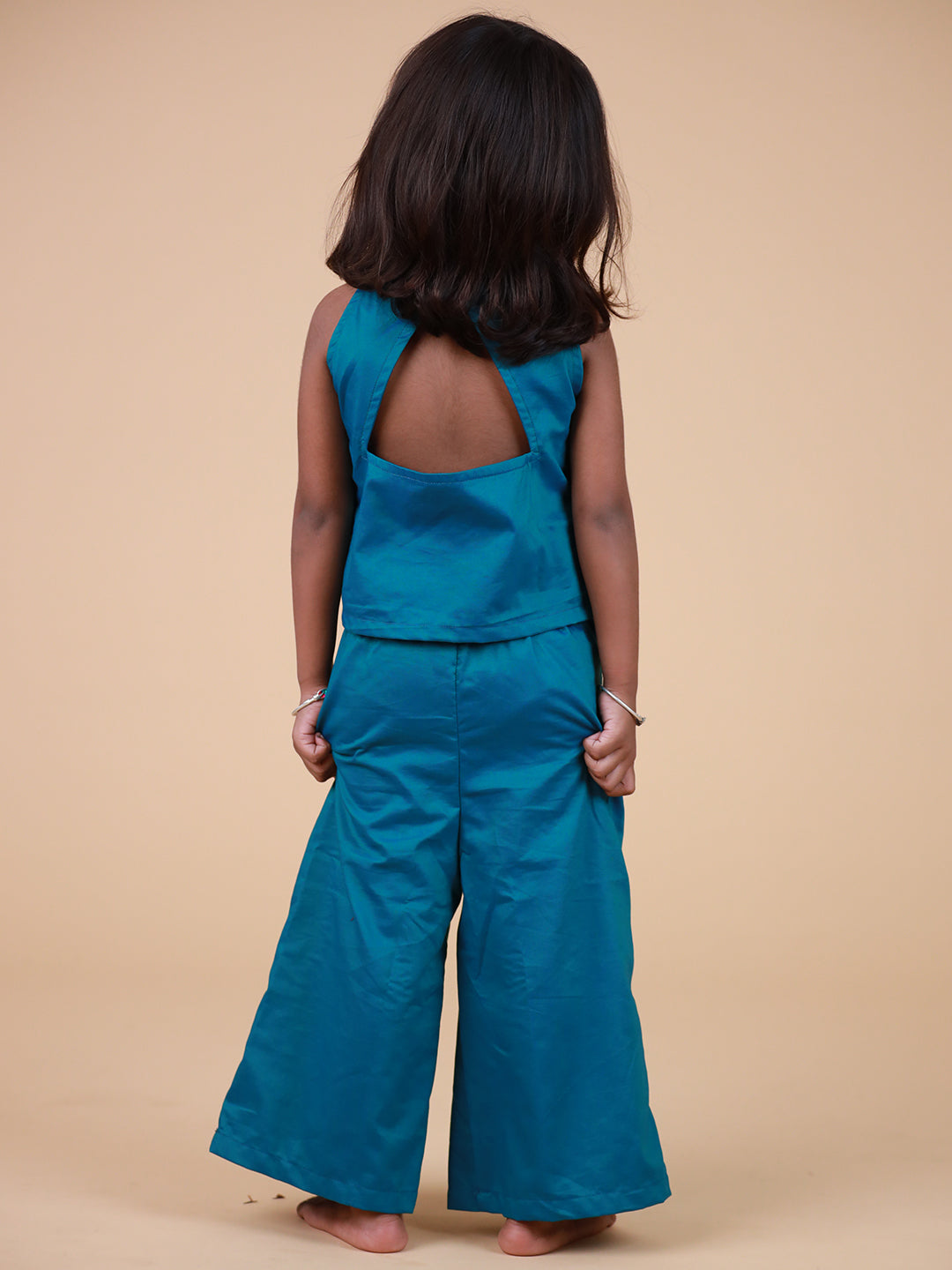 Trendy Halter Neck Full Pant Set – Perfect for Parties