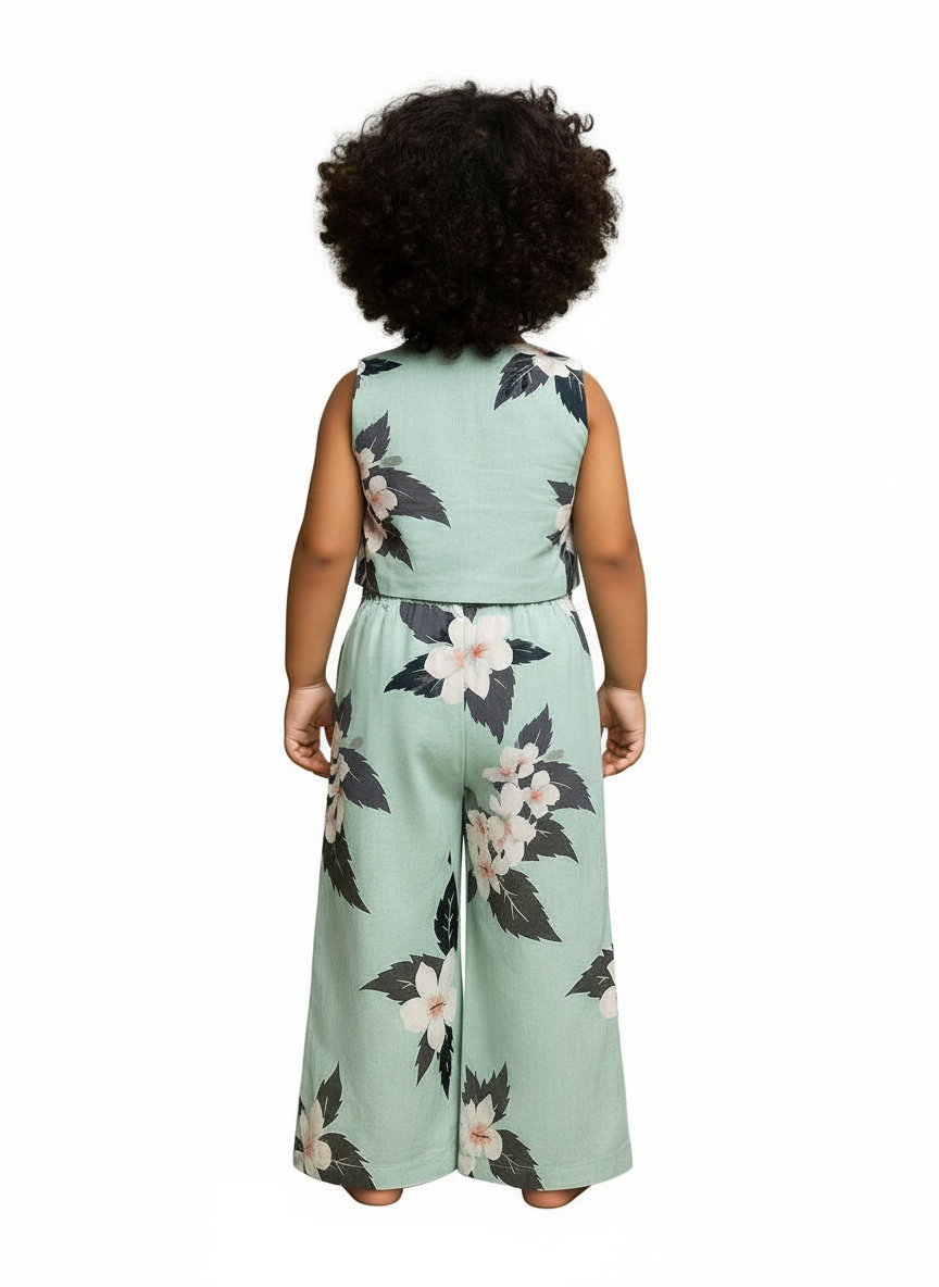 Organic Cotton Reversible top & bottom for Girls