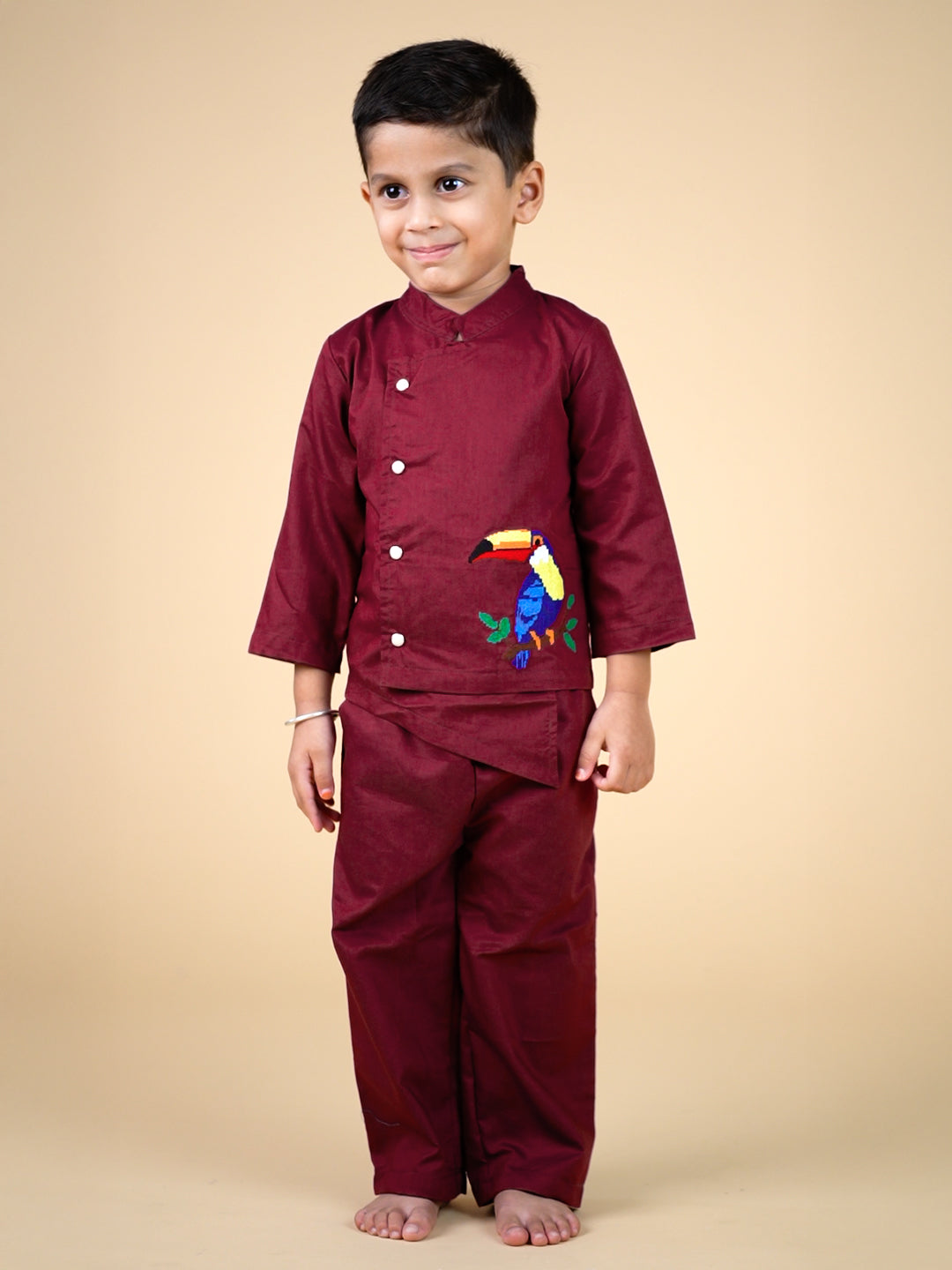 Asymentrical shirt Full Pant Set – Perfect for Parties