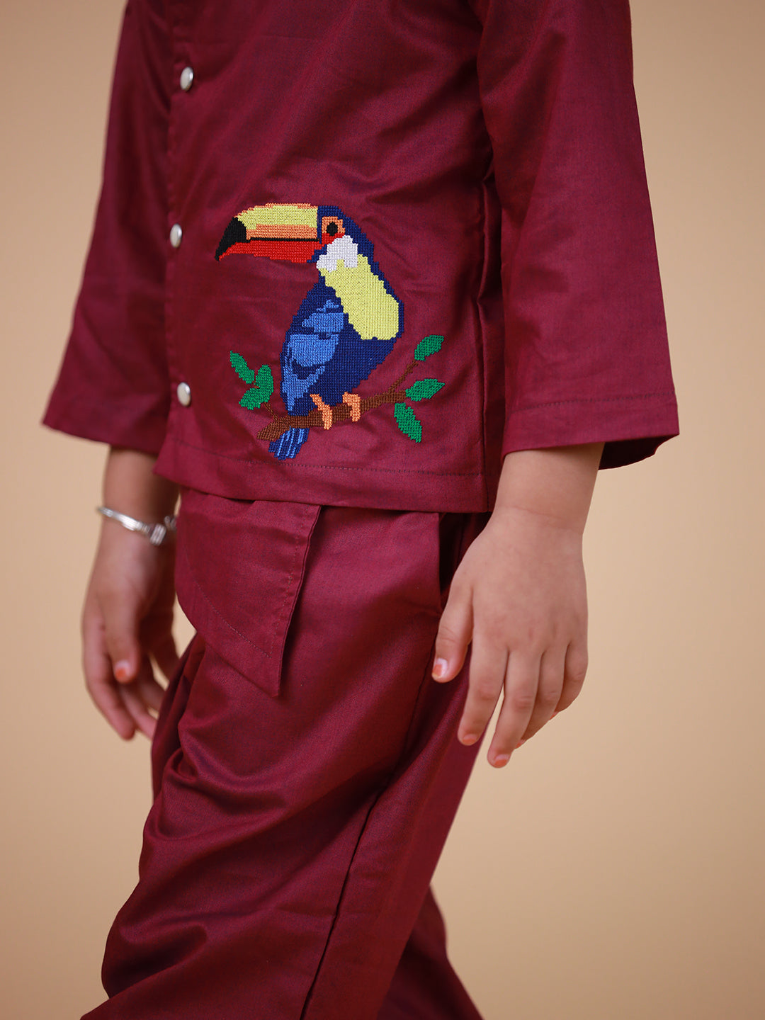 Asymentrical shirt Full Pant Set – Perfect for Parties