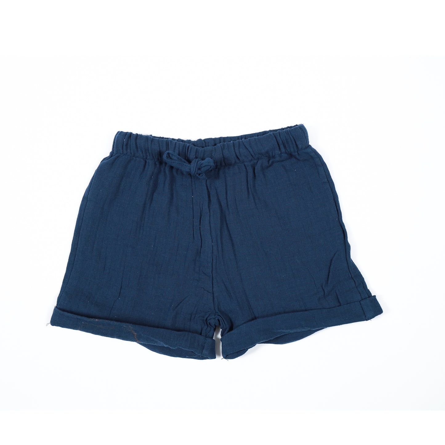 Organic Cotton printed shirt & Crinckled Shorts bottom