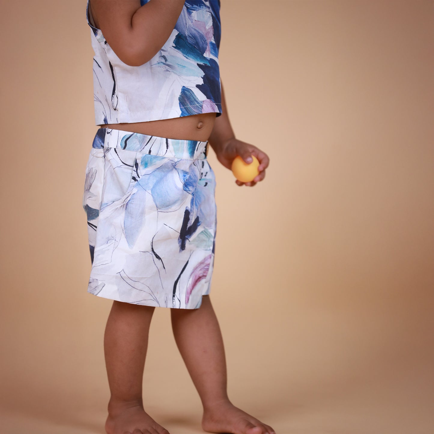 Organic Cotton Halter neck Co-ord set for Girls