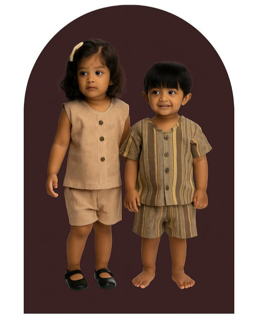100% Cotton co-ords for Infants & Toddlers