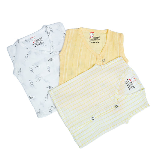 100 % Cotton Printed Jabla for Newborns & Infants