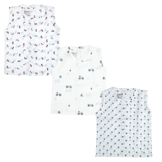 100 % Cotton Printed Jabla for Newborns & Infants