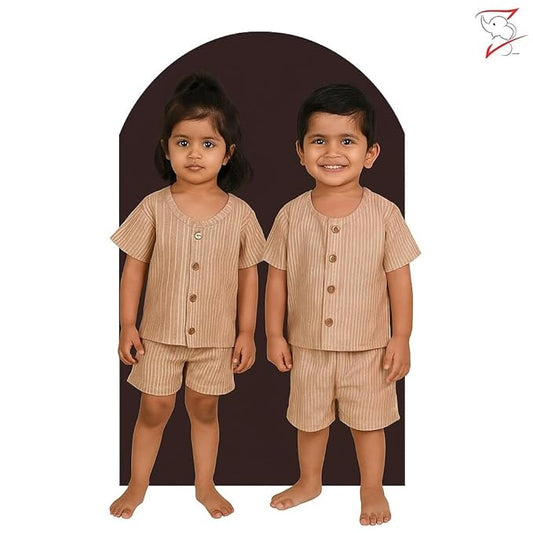 100% Cotton Printed Co-ord Sets for Infants & Toddlers